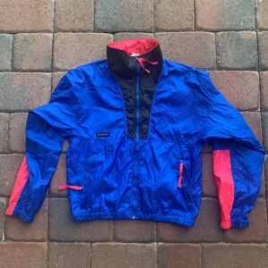 Vintage Columbia Colorblock Windbreaker